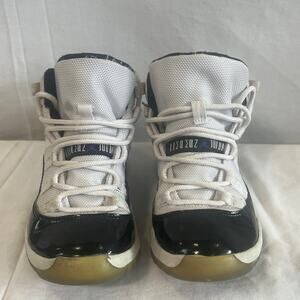 Air Jordan 11 Retro Concord Sneakers Youth 1.5 White Black Basketball 2018 45